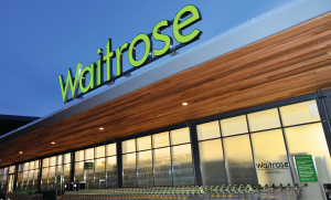 waitrose supermarket sign